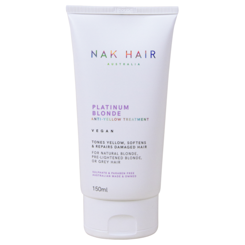 Nak Hair Platinum Blonde Anti Yellow Treatment Adore Beauty