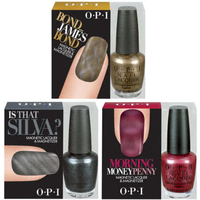 OPI Magnetic Nail Polish & Magnetizer - Skyfall Collection + Free Post