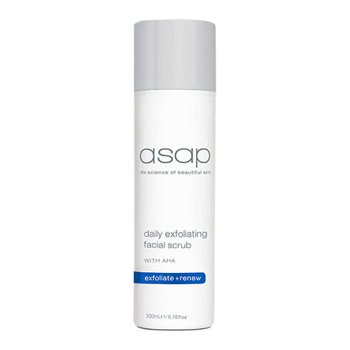 asap daily exfoliating facial scrub 200ml