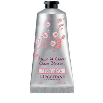 L Occitane Cherry Blossom Petal Soft Hand Cream 75ml Free Post