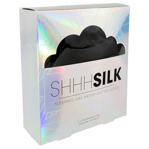 silk lined shower cap