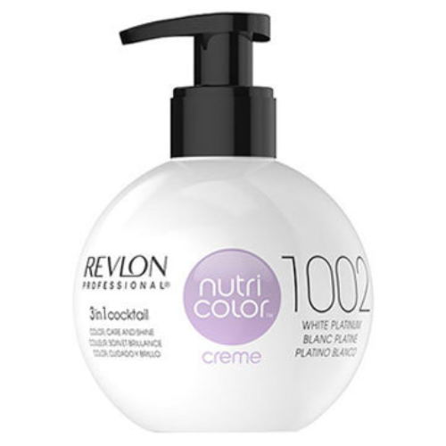 Revlon Professional Nutri Color Creme 1002 White Platinum 270ml