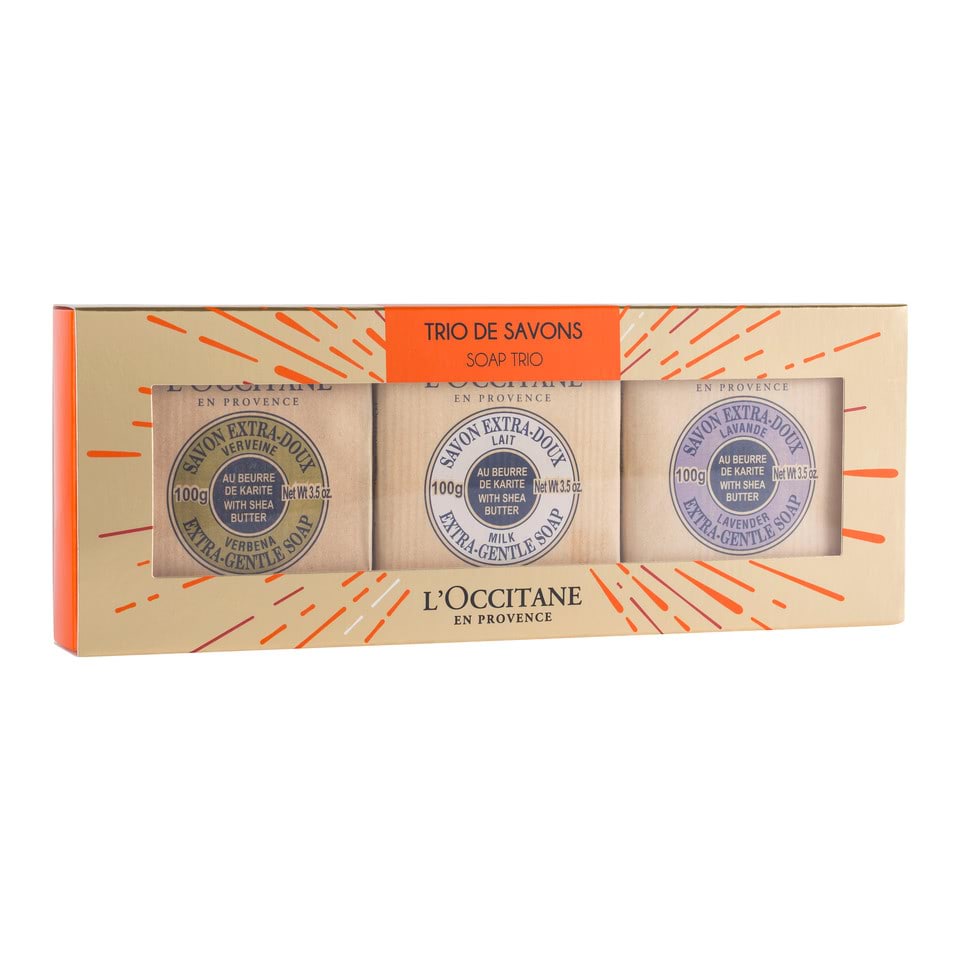 face e vitamin oil with Post  Deluxe Free Soap L'Occitane  Trio