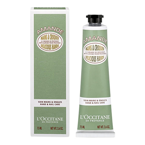 L Occitane Almond Delicious Hands 75ml Free Post