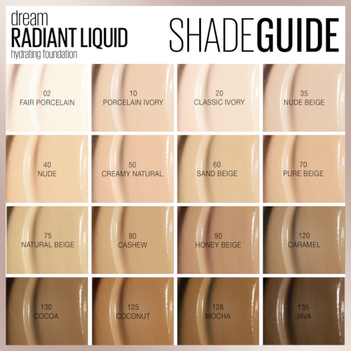 Maybelline Dream Radiant Liquid Foundation + Free Post