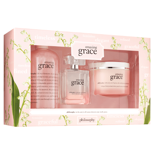 philosophy amazing grace gift sets