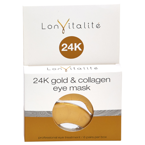 Lonvitalite 24k Gold Collagen Eye Masks 6 Pack Free Post