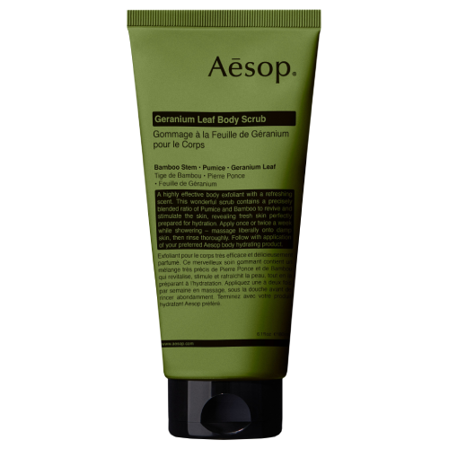 aesop face scrub