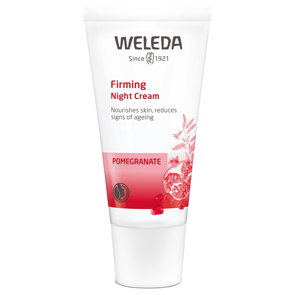 Weleda Firming Night Cream - Pomegranate, 30ml AU | Adore Beauty