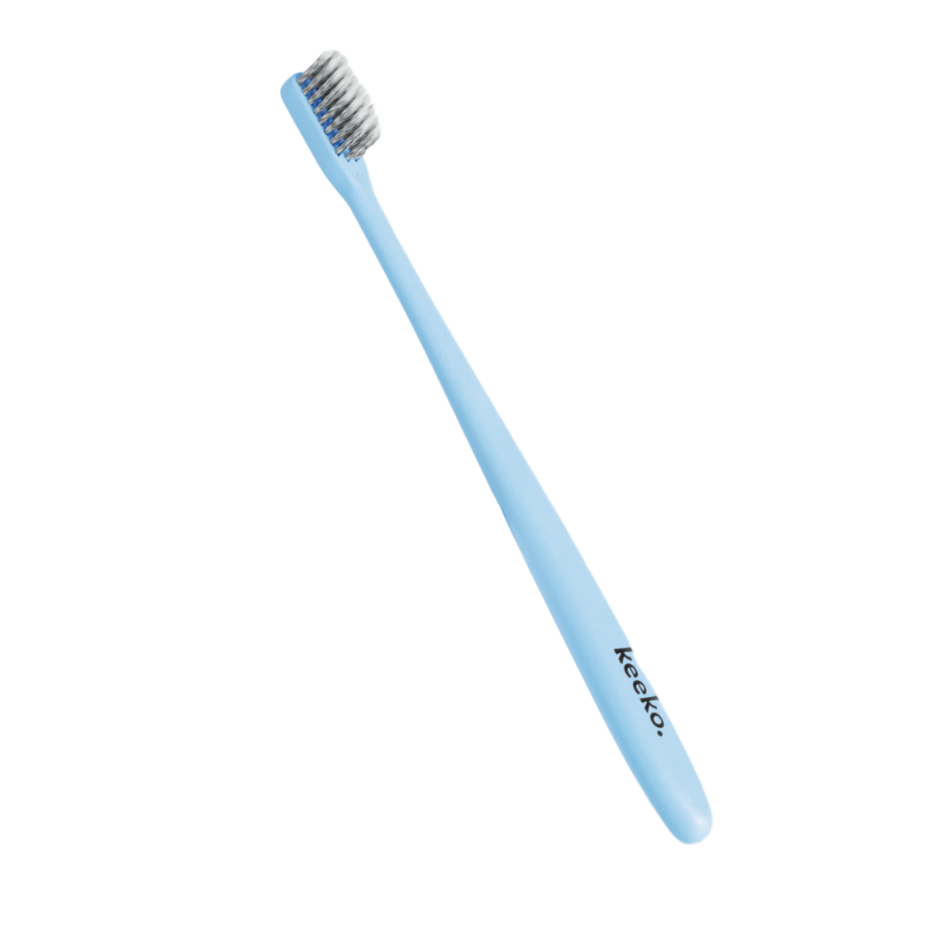 Keeko One Good Brush Biodegradable Toothbrush - Blue AU | Adore Beauty