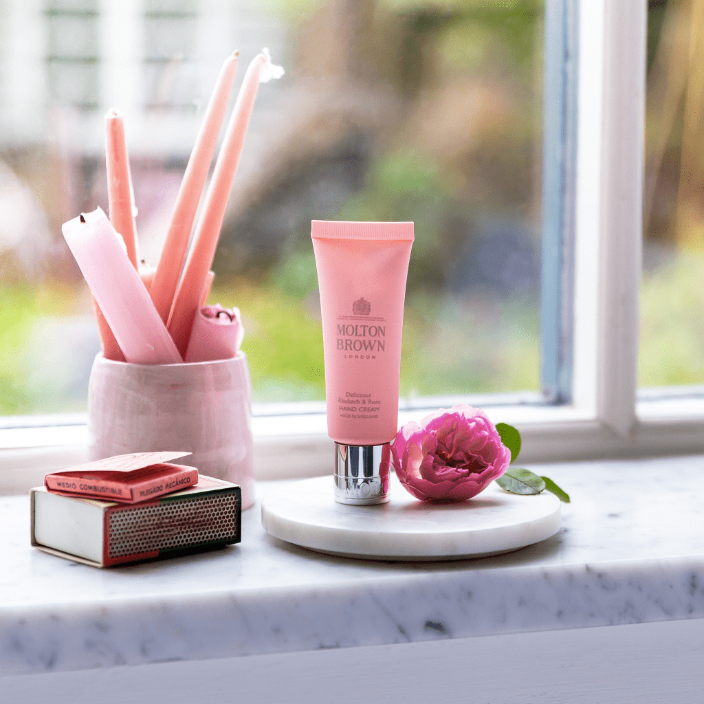 Molton Brown Delicious Rhubarb Rose Hand Cream 40ml AU Adore