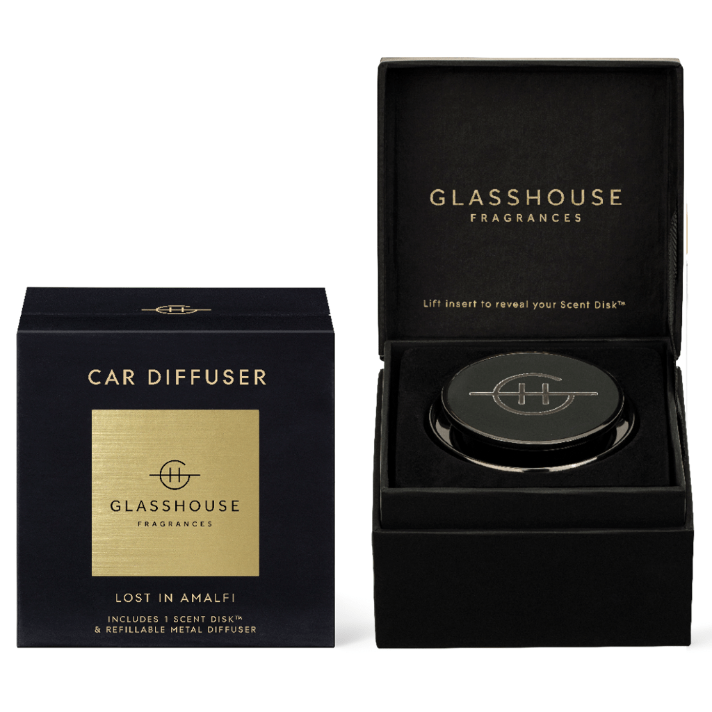 Lost in Amalfi Car Diffuser: Glasshouse Fragrances