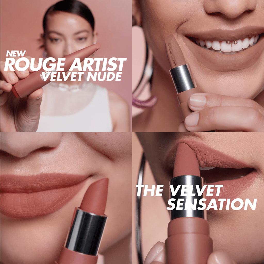 Make Up for Ever Rouge Artist Velvet Nude Fluffy Rosewood