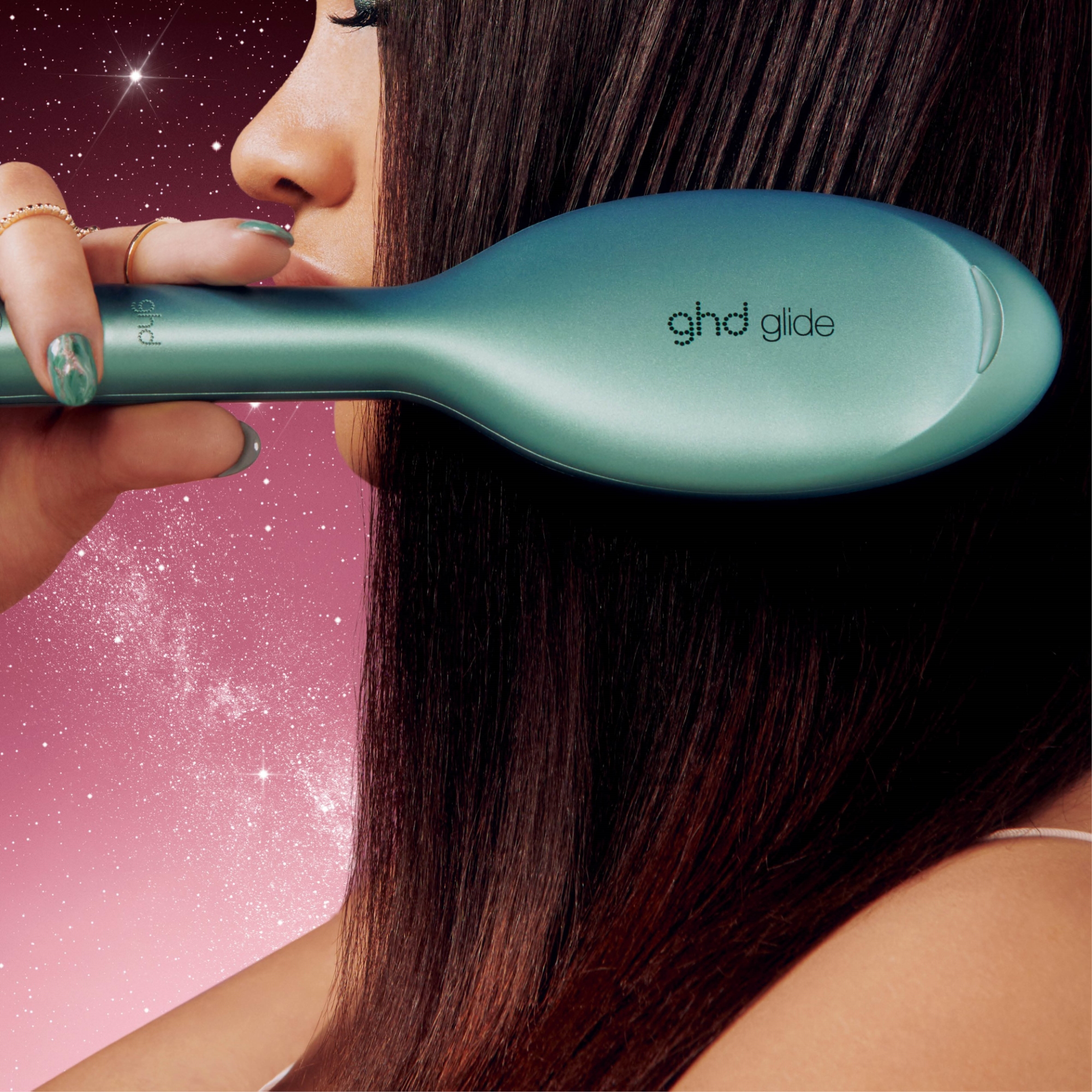 Can you use ghd outlet glide on wet hair