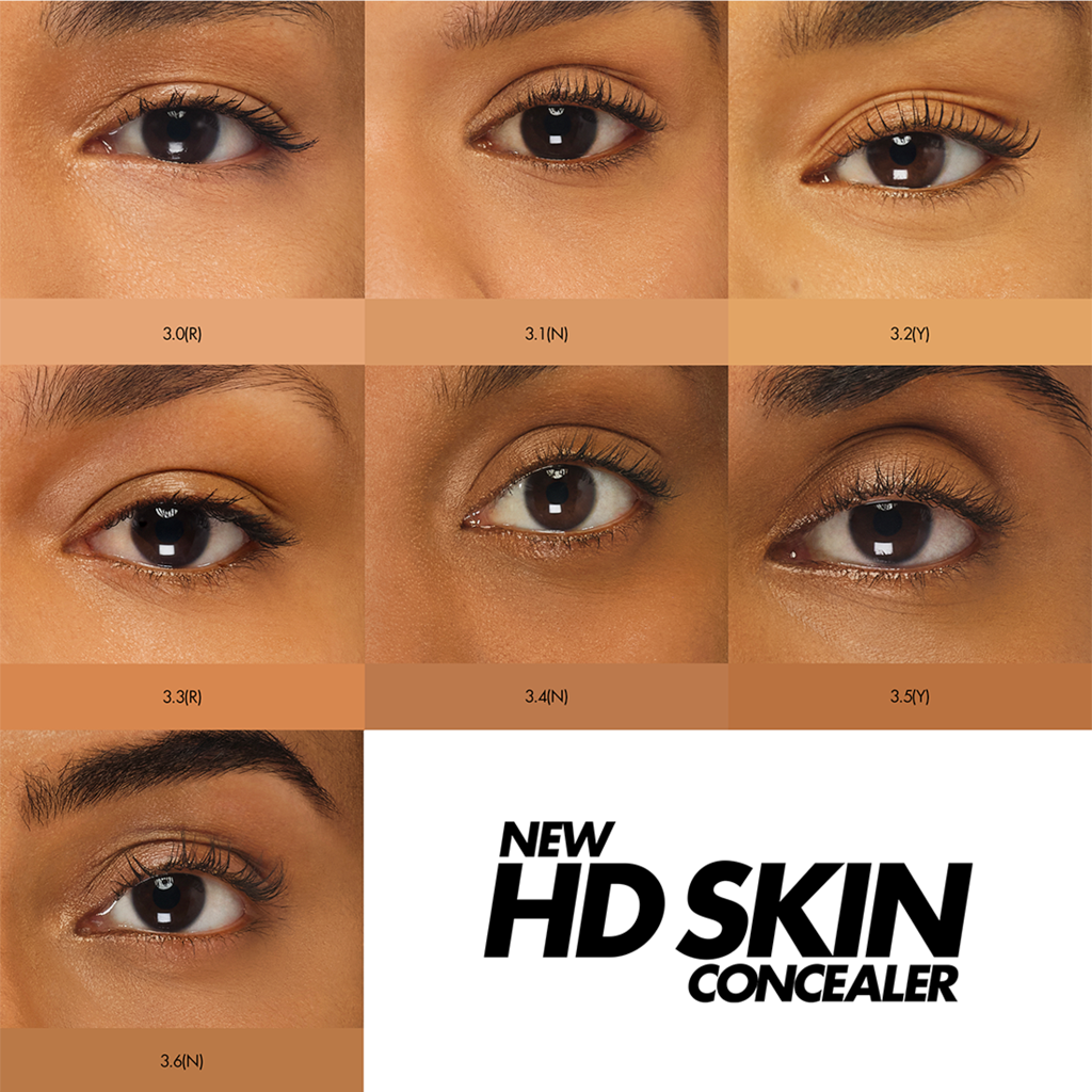 Make Up for Ever HD Skin Smooth & Blur Undetectable Under 2.2(N) Macadamia Eye Concealer | Sephora