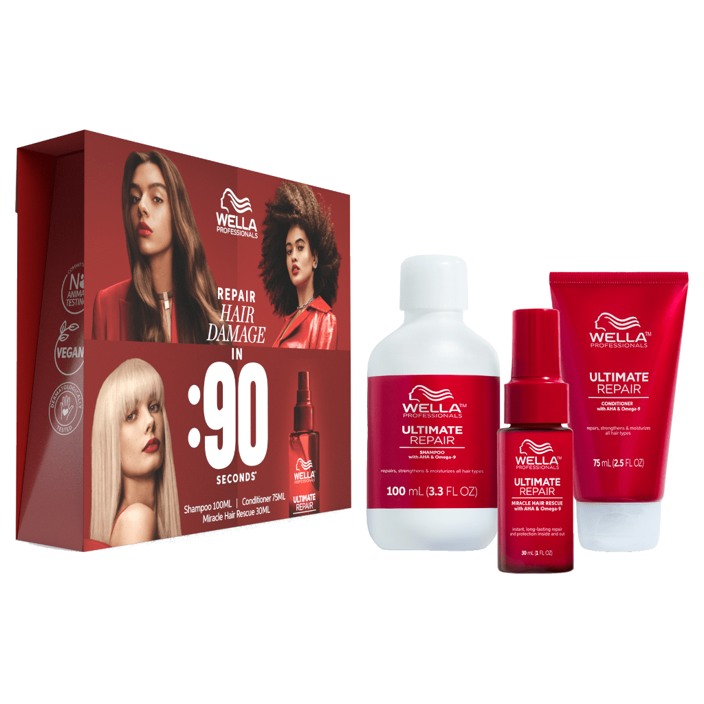 Wella Ultimate Repair Travel Set Hair Care On The Go   Wella Professionals Hair Damage Kit 