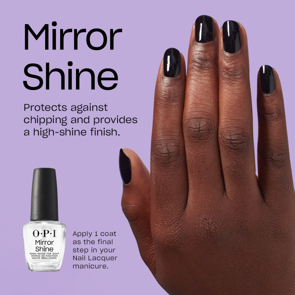 OPI Mirror Shine Top Coat - Adore Beauty