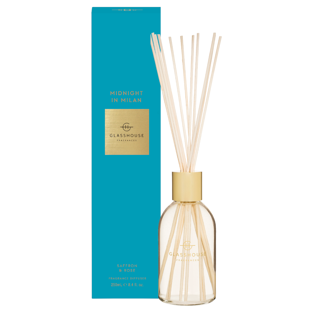 Glasshouse Midnight in Milan 250ml Fragrance Diffuser