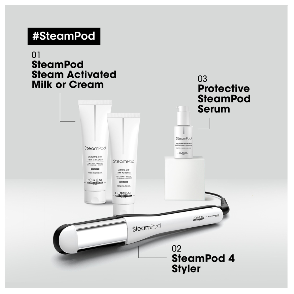 Steampod 4.0: Effortless Styling with Less Damage