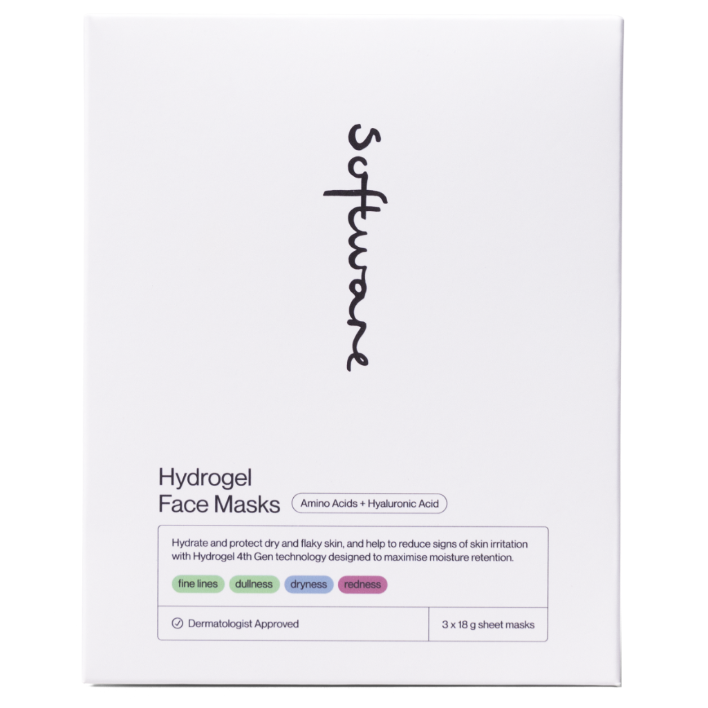 Software Hydrogel Face Mask 3 pack - Adore Beauty