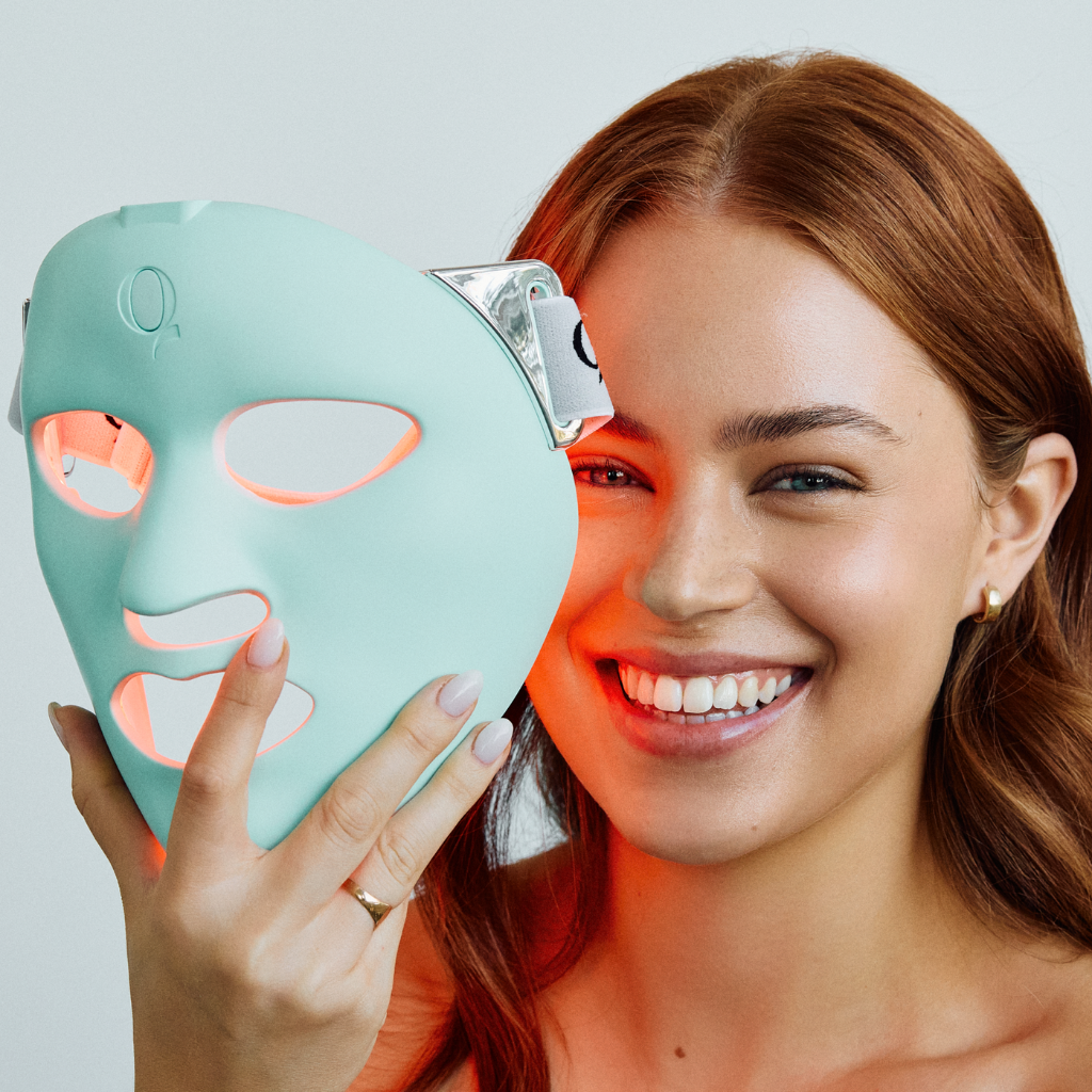 Qure Q-Rejuvalight Pro Facewear high quality LED Light Therapy Mask