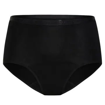 Modibodi Classic Full Brief Moderate-Heavy Black